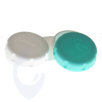 Lenshouder Groen/wit (Alcon)