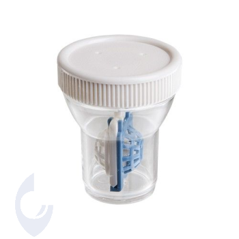 Lenshouder voor mini-scleralenzen | Met korfjes tot Ø16 mm