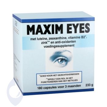 MaximEyes oogcapsules
