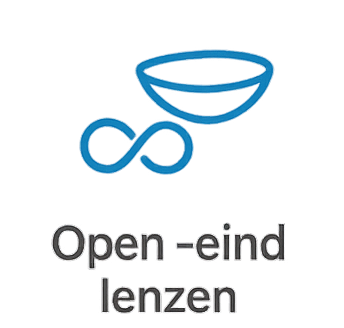 Open-eind lenzen