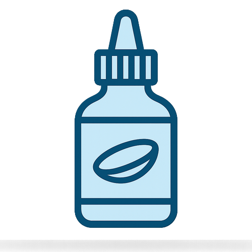 Scleralenzen vloeistof