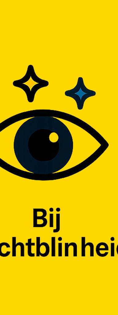 Nachtblindheid icoon