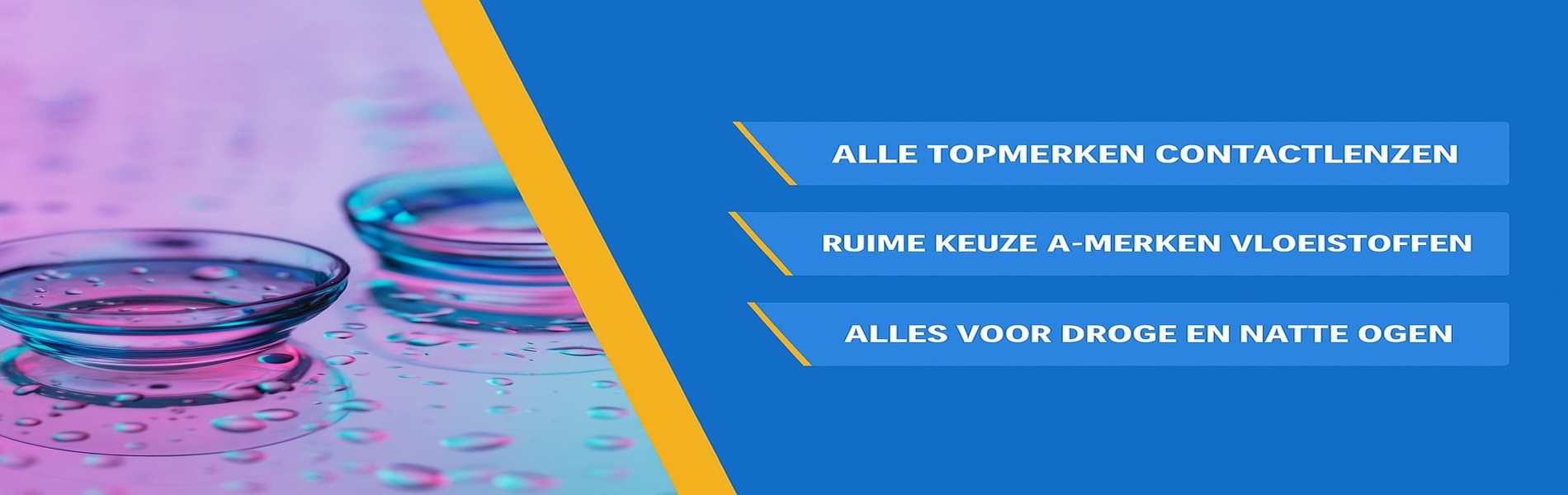 Shop de nieuwste contactlenzen en accessoires